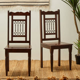 Srina Dark Sheesham Wood Dining Chair
