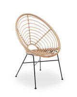 Java Natural Rattan Round Chair