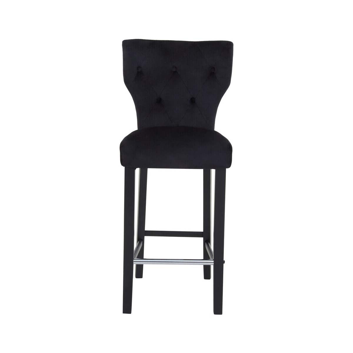Decatour Black Bar Stool