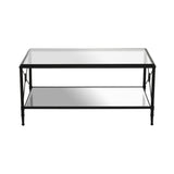 Axis Coffee Table With Black Finish Frame