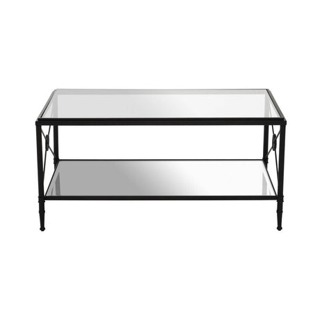 Axis Coffee Table With Black Finish Frame