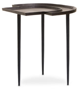 Simbolo Bronze Top Side Table