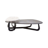 Imperia 2 Tier Large Asymmetrical Ceramic Coffee Table