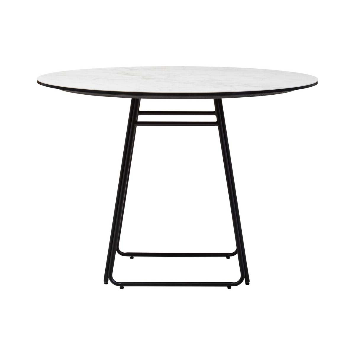 Imperia Ceramic Marble Effect Round Dining Table