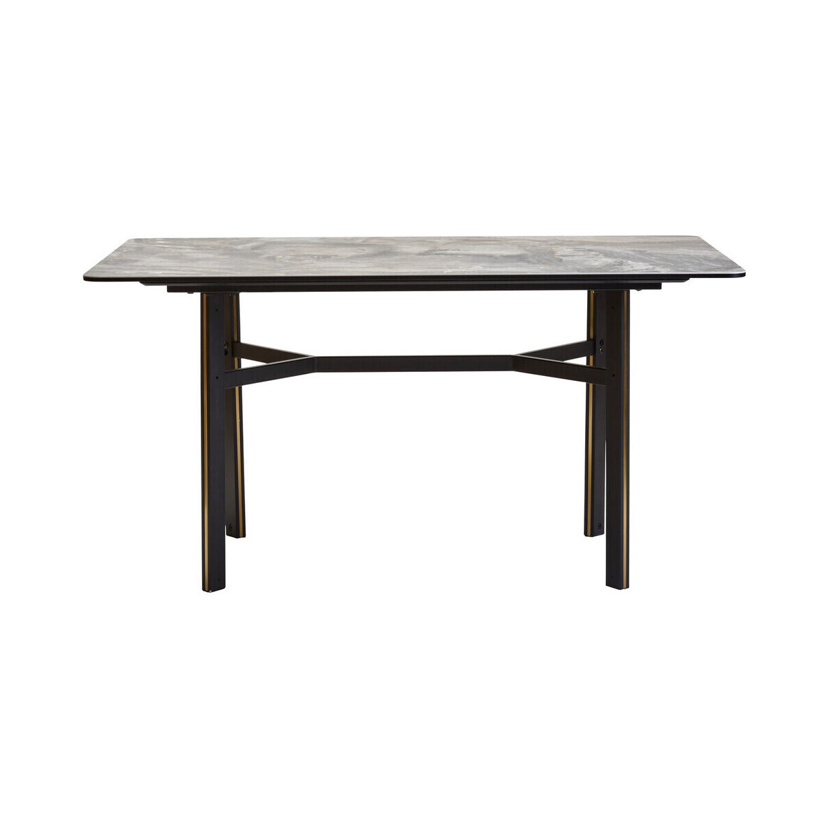 Imperia Ceramic Marble Effect Rectangular Dining Table