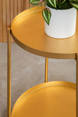Mandoli Gold Side Table