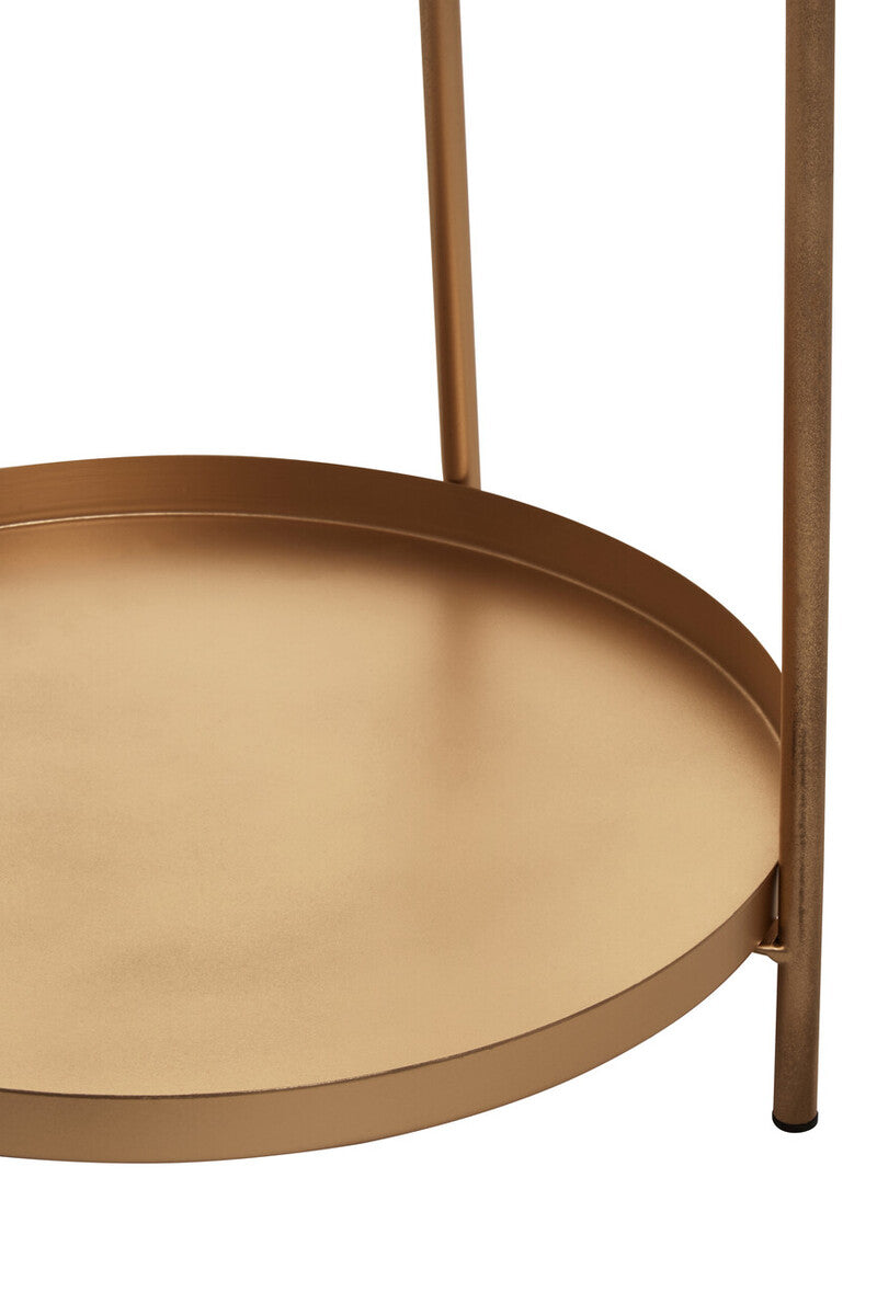 Mandoli Gold Side Table