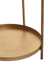 Mandoli Gold Side Table