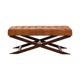 Inca Bench With Cross Base