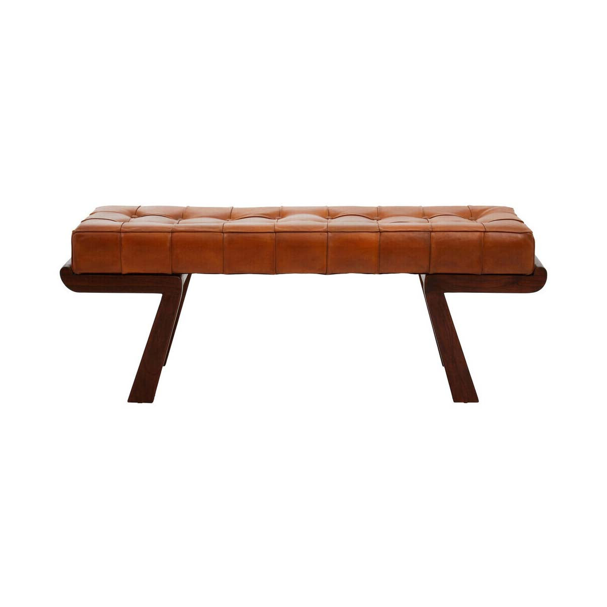 Inca Bench With Angular Base