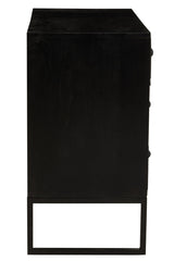 Fusion Three Drawer Chest with Bone Inlay