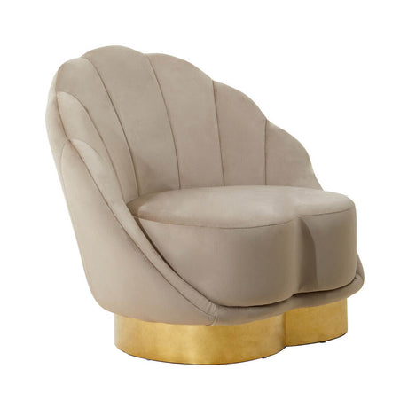 Biarritz Mink Velvet Chair