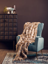 Zamora Velvet Accent Chair With Gold Finish Legs