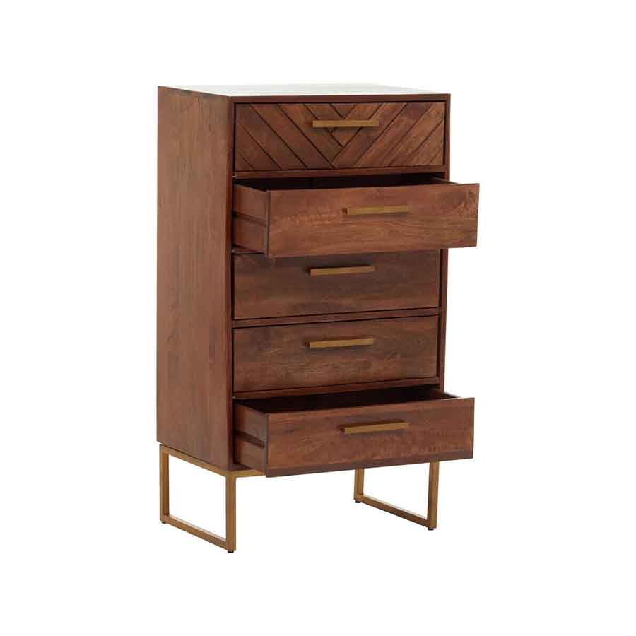 Gaya 5 Drawer Chest