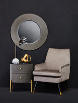 Dervio Two Drawer Marble Top Chest