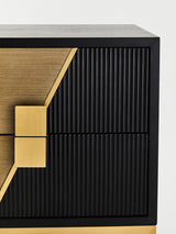 Davoli Two Drawer Side Table