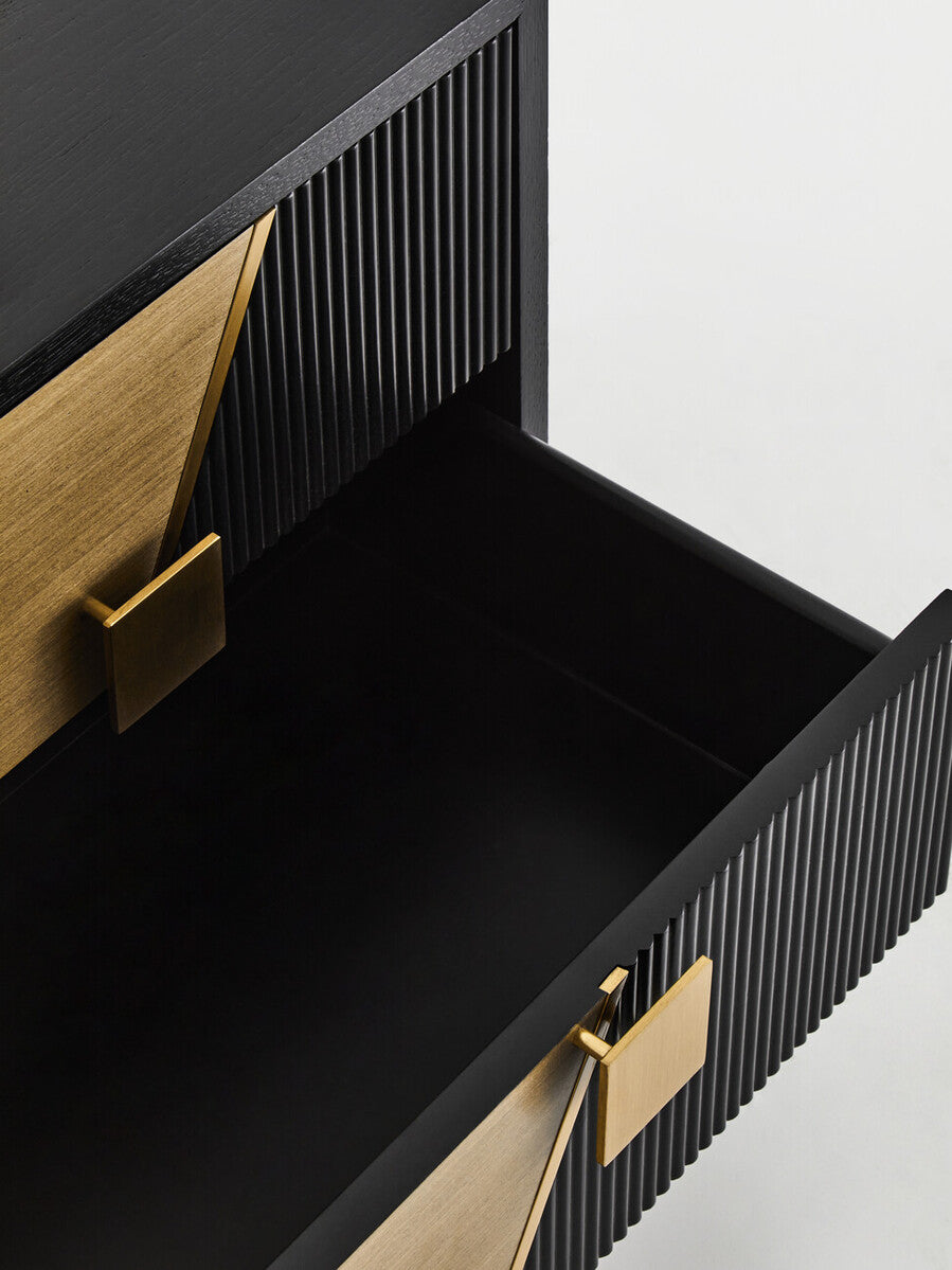 Davoli Two Drawer Side Table