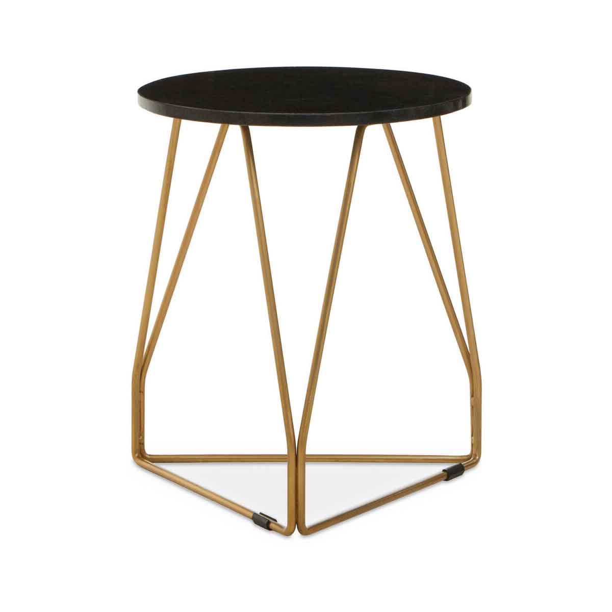 Corra Side Table With Sledge Base