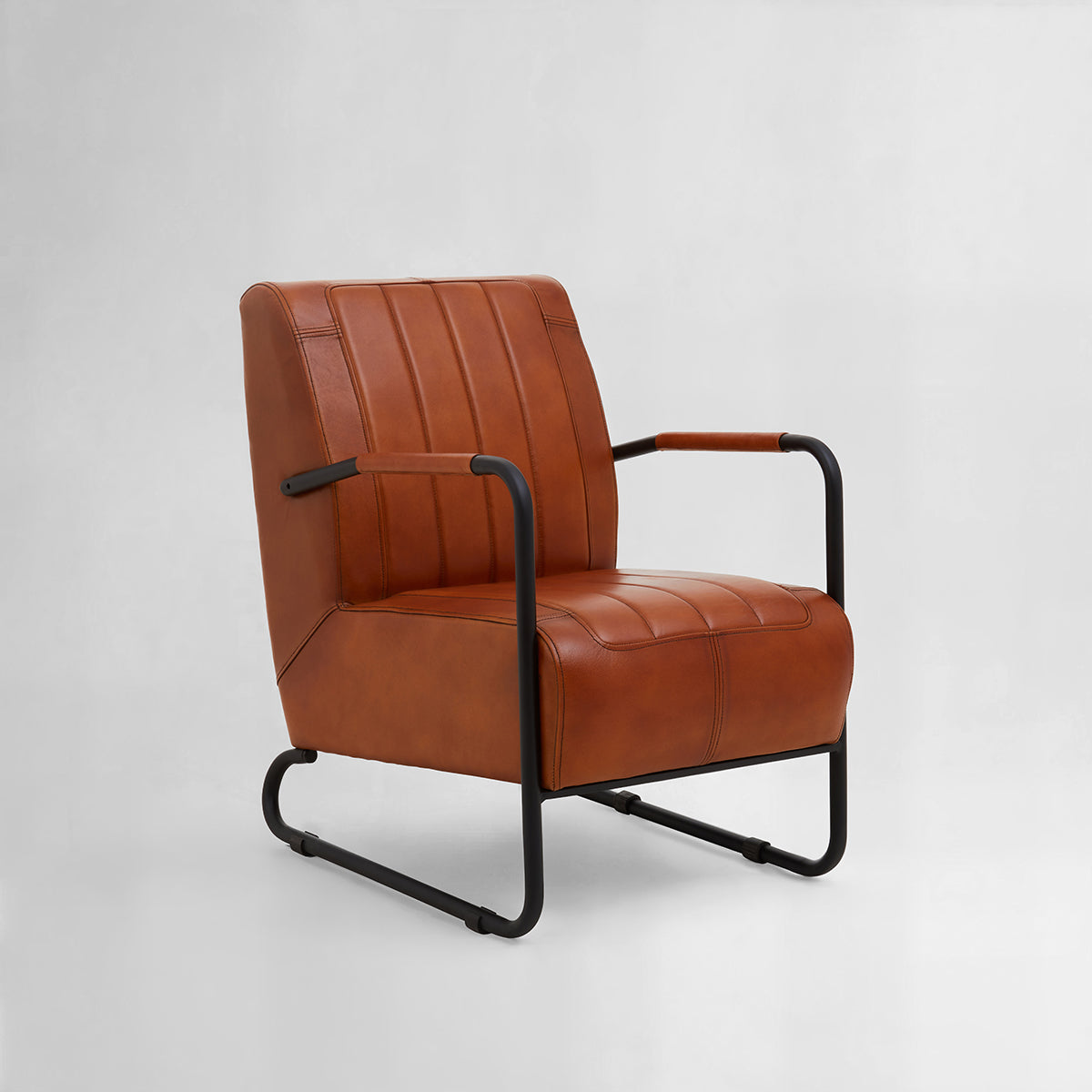 Buffalo Tan Leather Armchair
