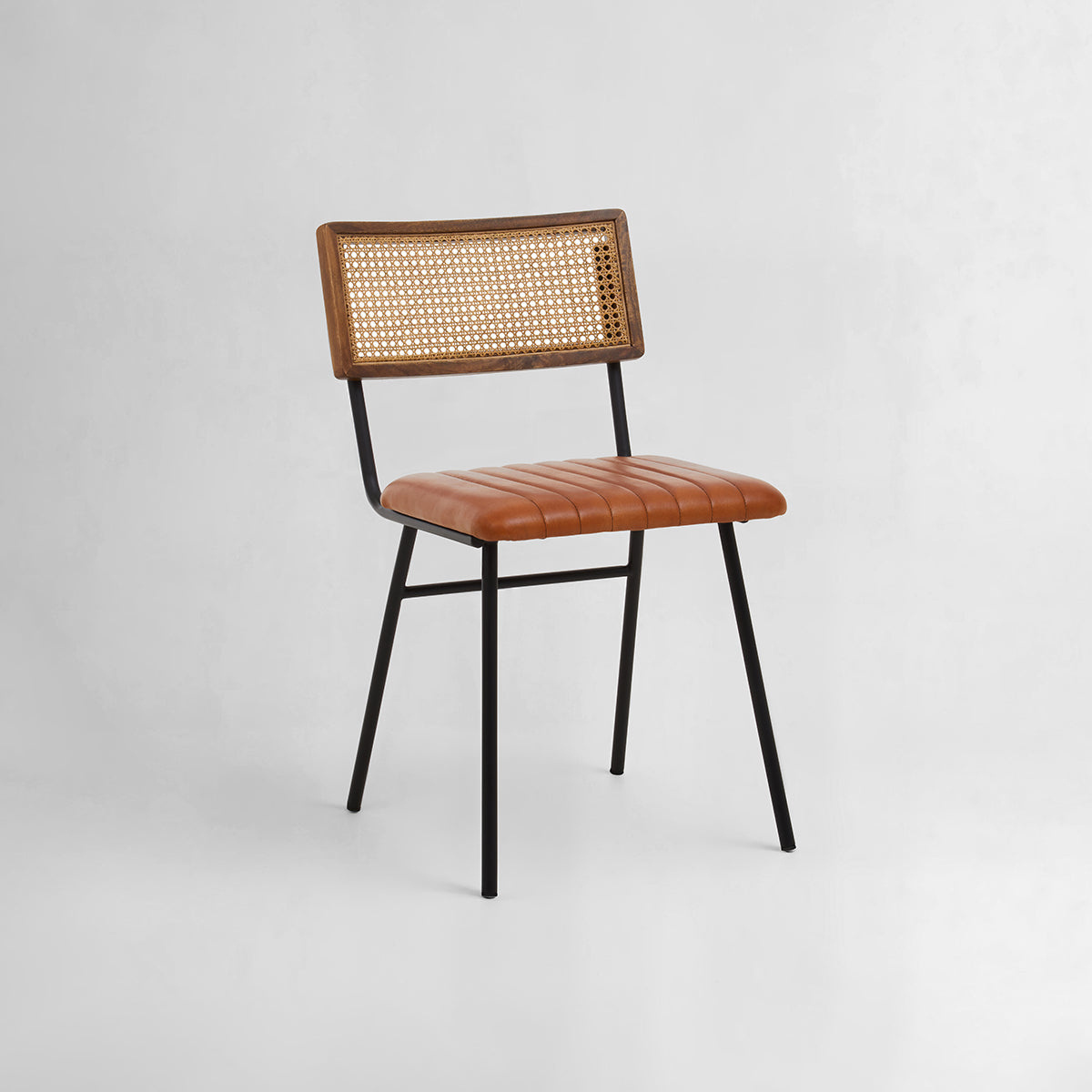 Buffalo Tan Leather Dining Chair