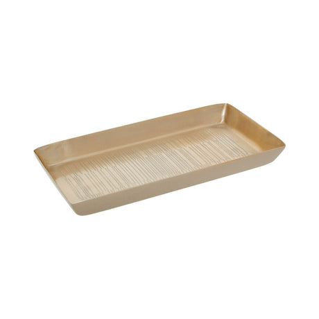 Allegra Champagne Finish Bathroom Tray