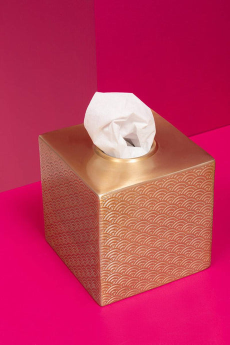 Allegra Aluminium Tissue Box