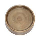 Allegra Etched Metallic Soap Dish