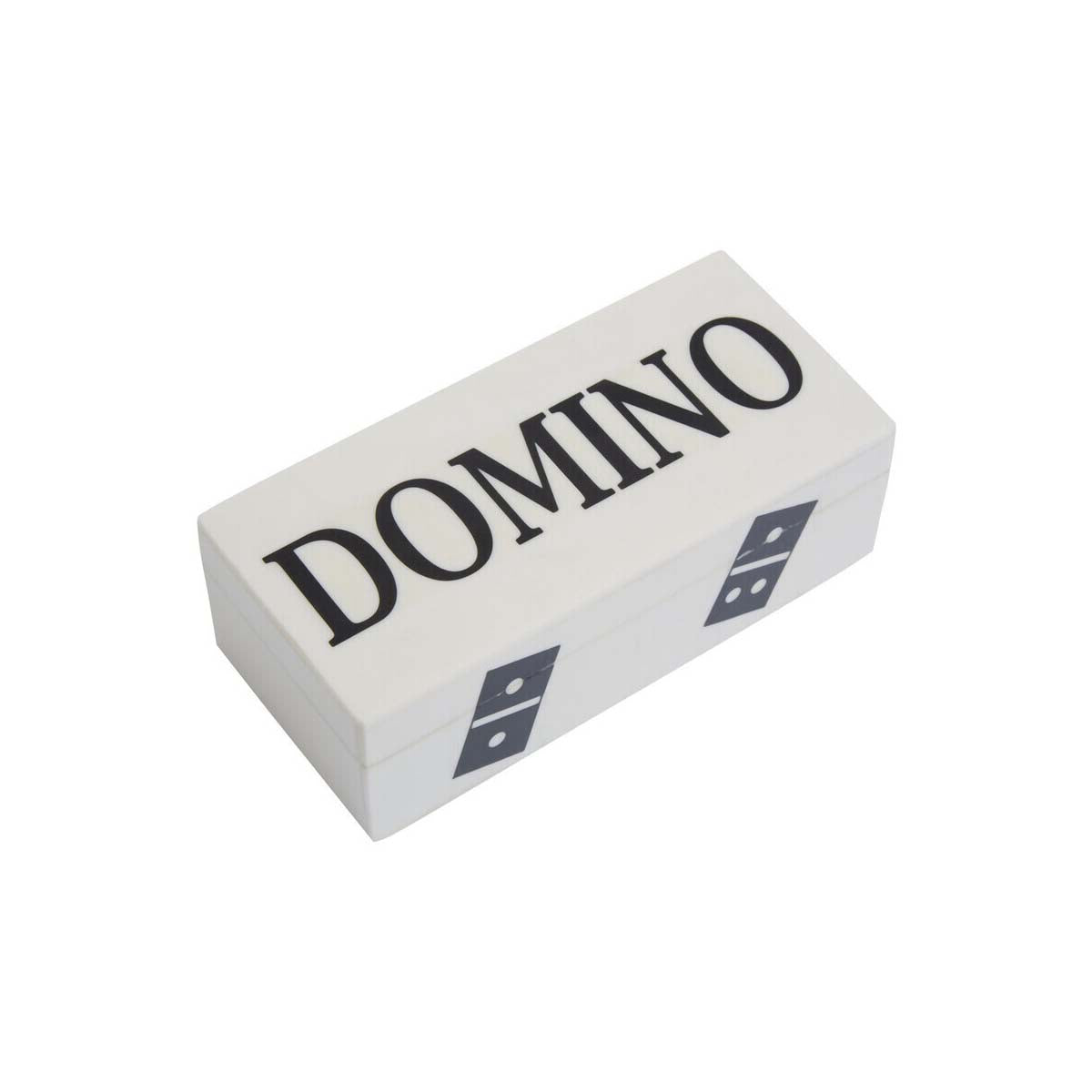 Churchill Games White and Black Domino Box