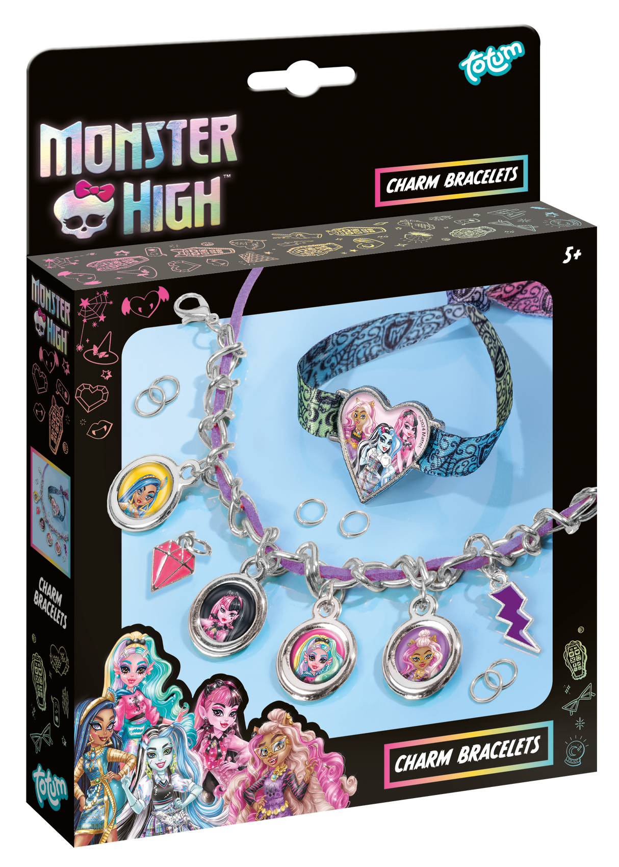 Monster High Charm Bracelets - April