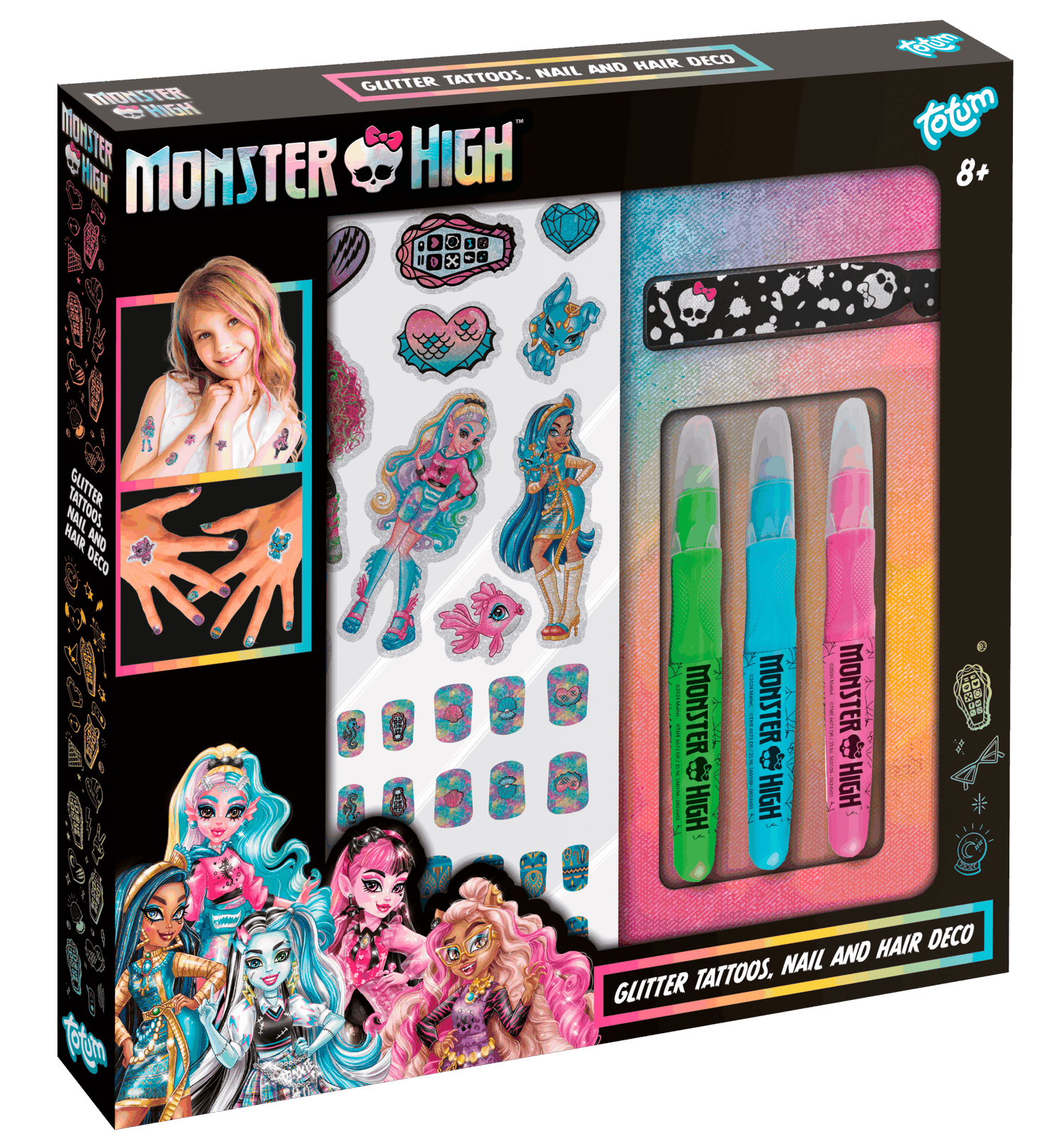 Monster High Glitter Tattoos
