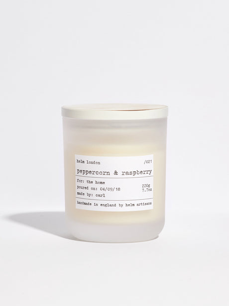 Peppercorn & Raspberry Luxury Candle