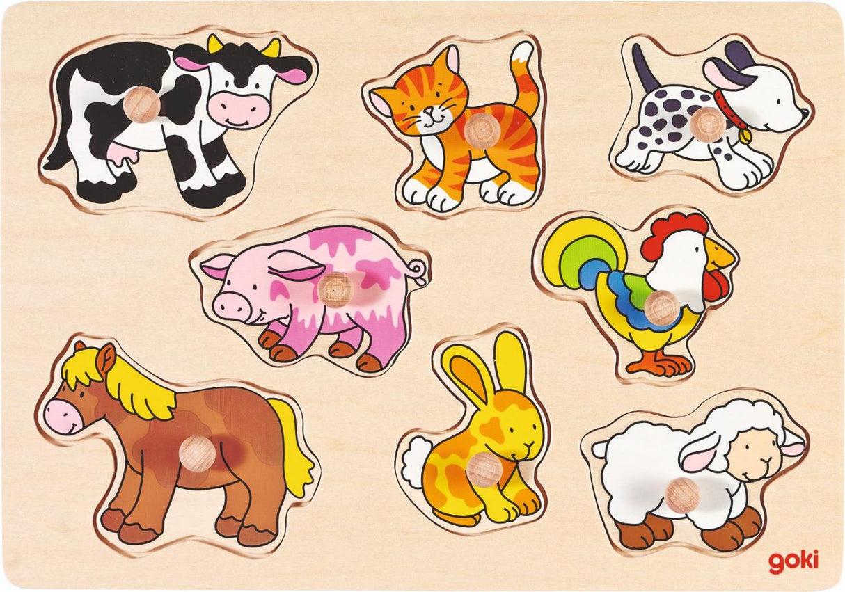 Lift-Out Puzzle - Farm Animals VI