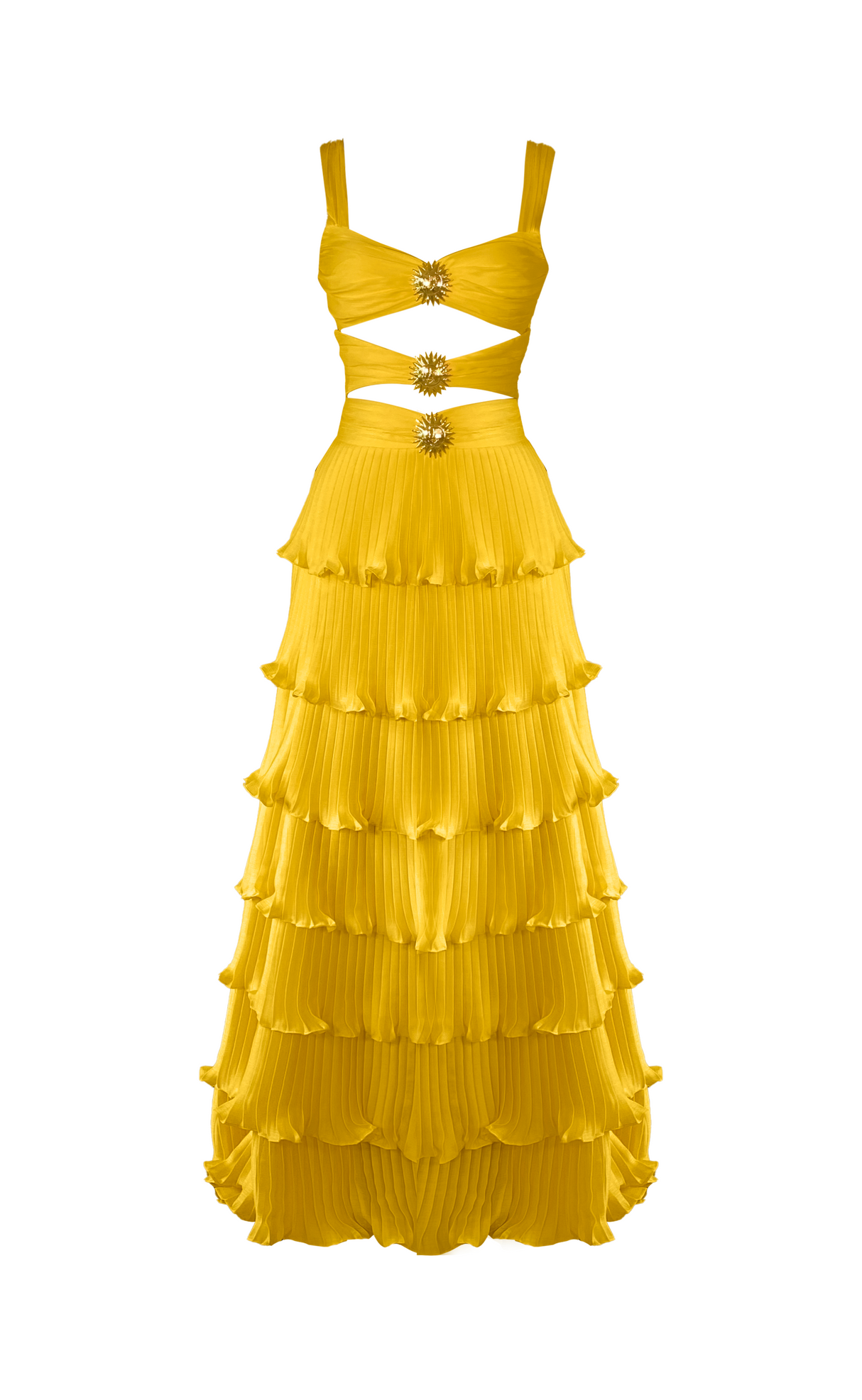 Devin Dress - Yellow