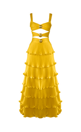Devin Dress - Yellow