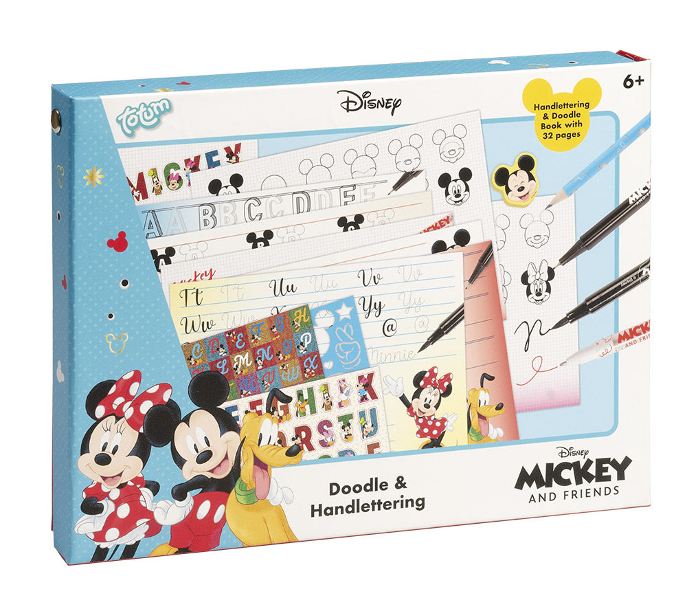 Disney Mickey & Friends - Doodle & Hand Lettering Set
