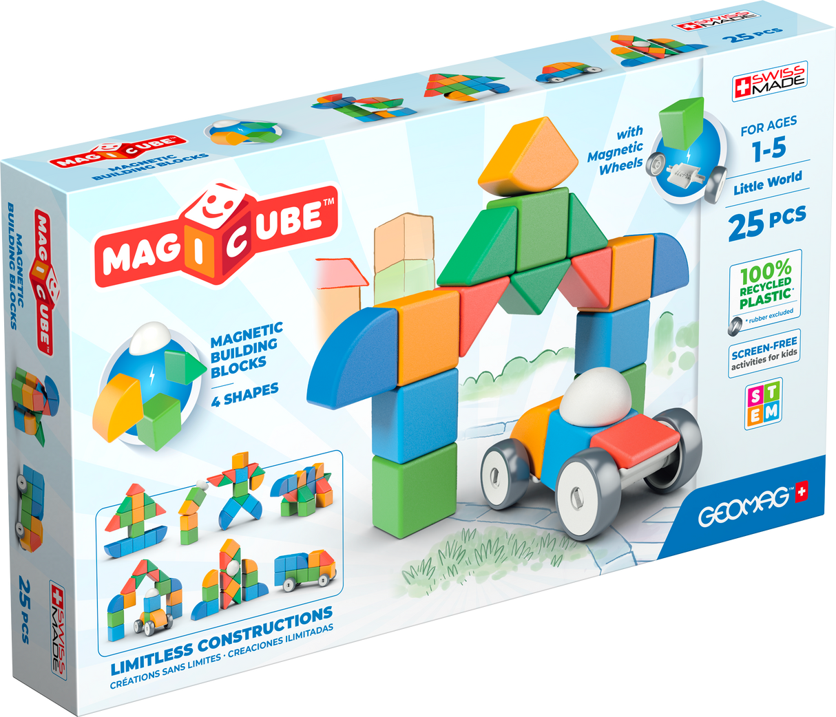 Geomag Magicube Little World Set 25 Pieces
