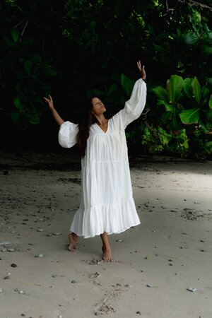 Sweet Serenity Dress - White