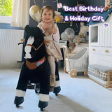 Horse Toy Age 3-5 Black （UK&EU in Stock）