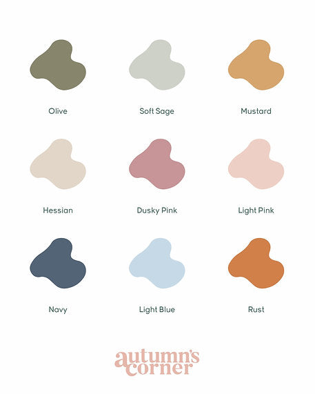 Autumn's Corner - The Colour Pop Bookshelf - Medium (9 COLOURS AVAILABLE)
