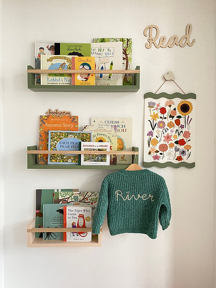 Autumn's Corner - The Colour Pop Bookshelf - Medium (9 COLOURS AVAILABLE)