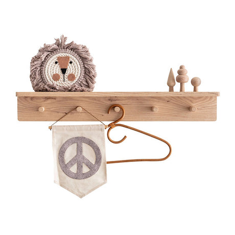 Autumn's Corner - Peg Rail Shelf - Large