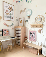 Autumn's Corner - Peg Rail Shelf - Small