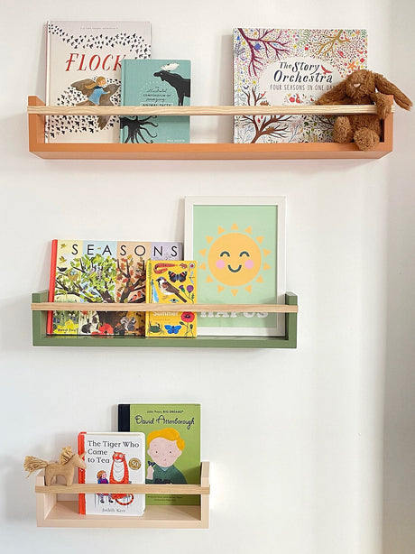 Autumn's Corner - The Colour Pop Bookshelf - Medium (9 COLOURS AVAILABLE)