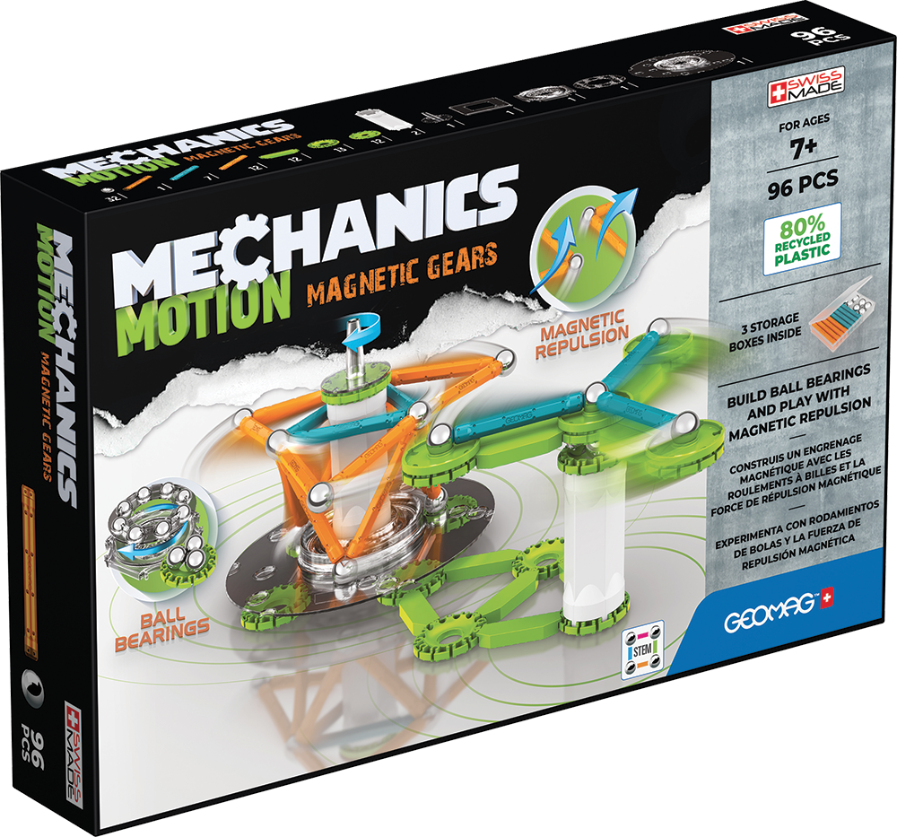 Geomag Mechanics Motion Magnetic Gears 96 Pieces