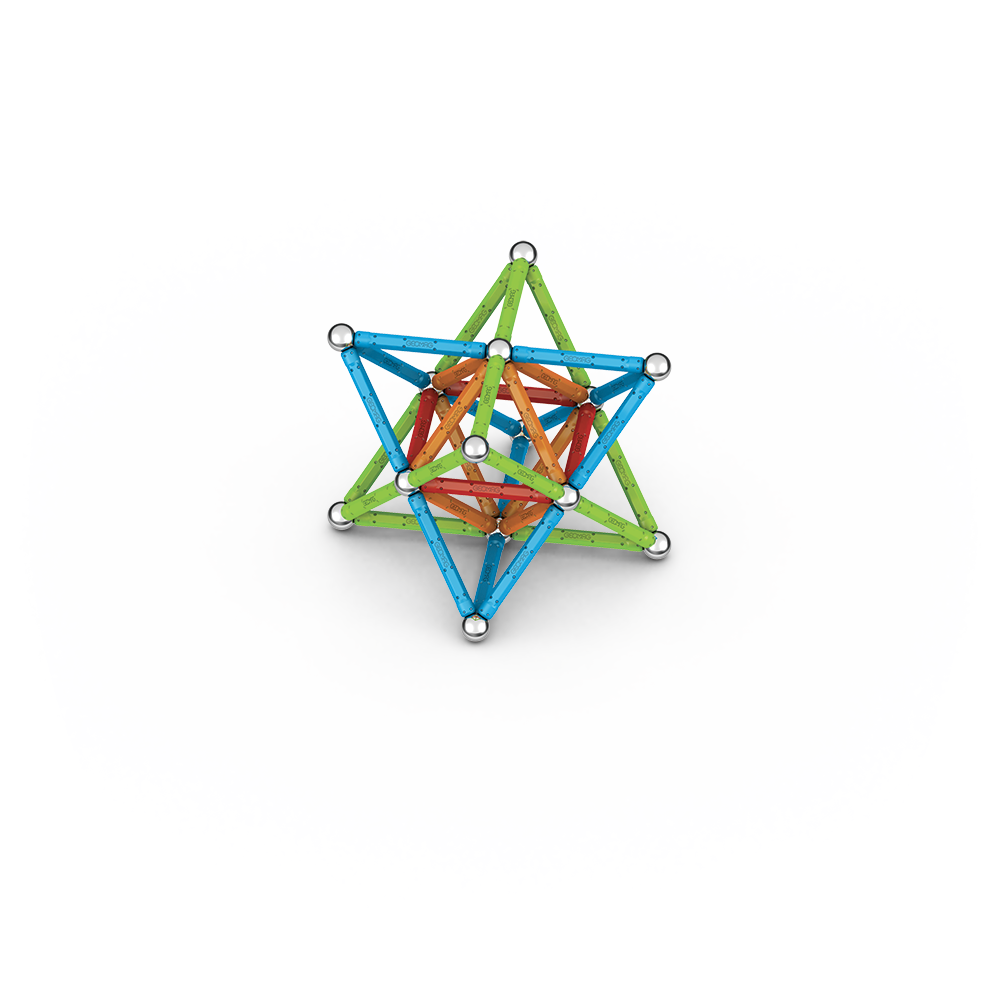Geomag Supercolor Recycled 93 Pieces Set