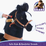Horse Toy Age 3-5 Black （UK&EU in Stock）