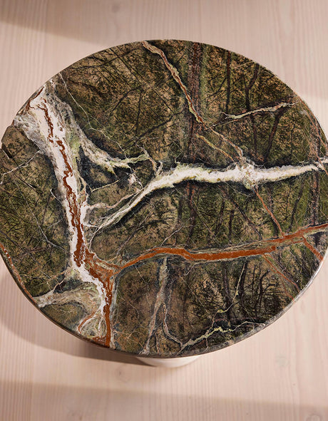 Abad Side Table, Marble