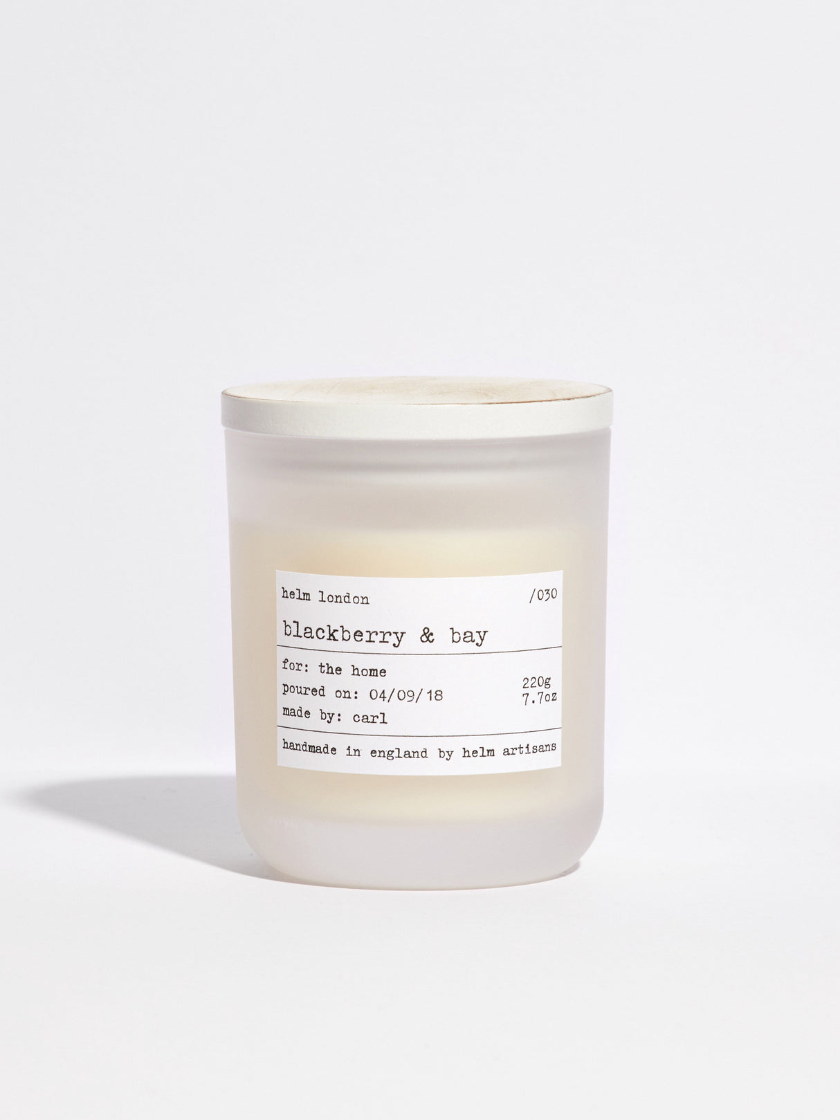 Blackberry & Bay Luxury Candle