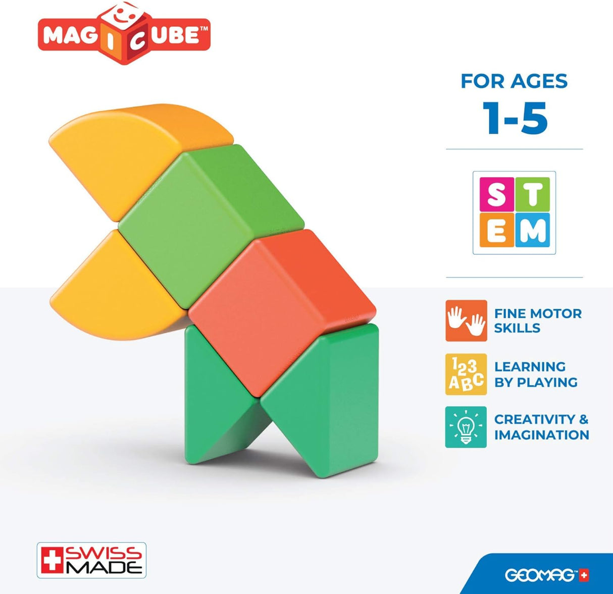 Geomag Magicube Recycled Starter Set 6 Pieces