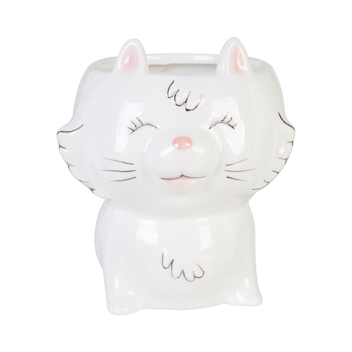 Gigil White Cat Mug
